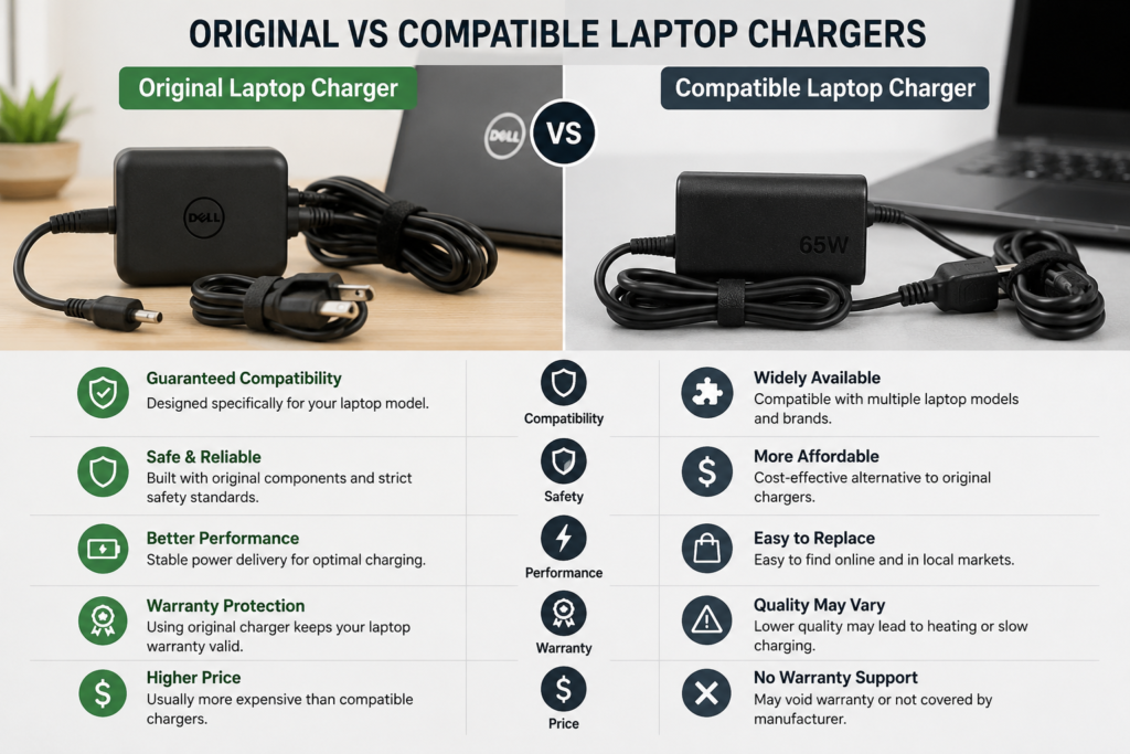 Original Vs Compatible Laptop Chargers